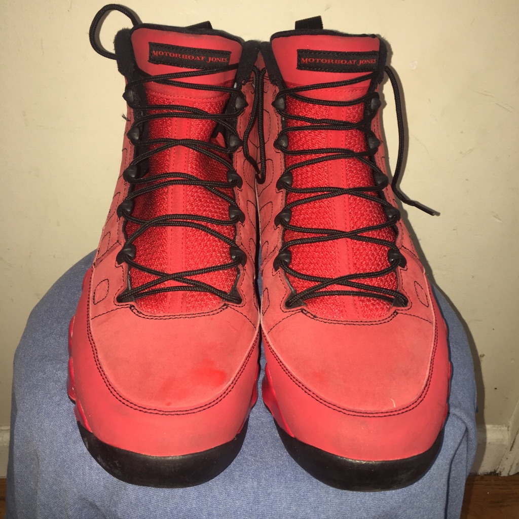 - Air Jordan 9 Retro Motorboat Jones - Size 14